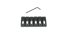 Kostki gitarowe Graph Tech, most. Wilkinson, ABM, kpl.