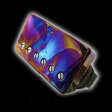 Humbucker Bare Knuckle HolyDiver 6 - Puszka Burnt Chrome, neck