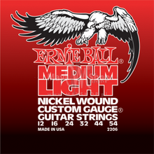 Struny Ernie Ball MEDIUM LIGHT - .012 - .054