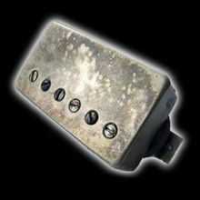 Humbucker Bare Knuckle Black Dog 6 - Puszka Aged Nickel, bridge