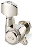 Stroik gitarowy M6 2000 Locking Mount - Nikiel - komplet 6 kluczy w układzie 3+3