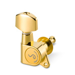 Stroik gitarowy M6 - Złoty - komplet 6 kluczy w układzie 6L