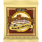 Struny Ernie Ball EARTHWOOD ROCK & BLUES - .010 - .052