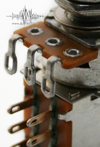 Potencjometr Volume typ Push-Pull, 250K / C - Wykładniczy