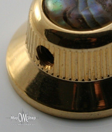 Gałka Q-parts Ufo Natural Abalone