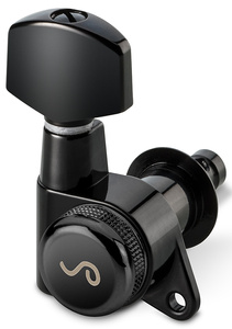 Stroik gitarowy M6 2000 Locking Mount - Czarny - komplet 6 kluczy w układzie 6L