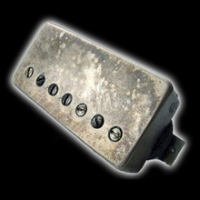 Humbucker Bare Knuckle Geoff Whitehorn Crawler 7 - Puszka Aged Nickel, neck