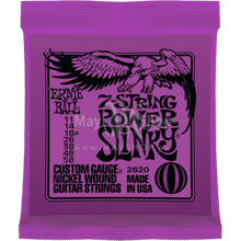 Struny Ernie Ball 7-STRING POWER SLINKY - .011 - .058