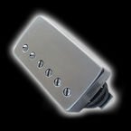 Humbucker Bare Knuckle Emerald 6 - Puszka Raw Nickel, bridge