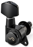 Stroik gitarowy M6 2000 Locking Mount - Czarny - komplet 6 kluczy w układzie 3+3