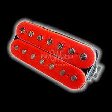 Humbucker Bare Knuckle Emerald 7 - czerwony, neck