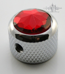 Gałka Q-parts Crystal Red